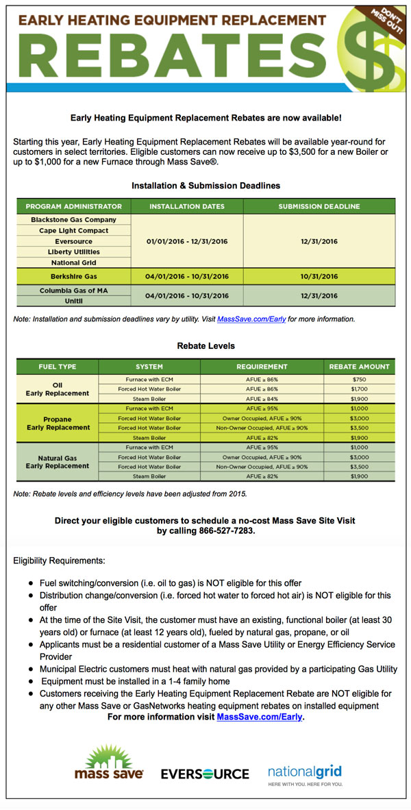 Oil Heat Rebate